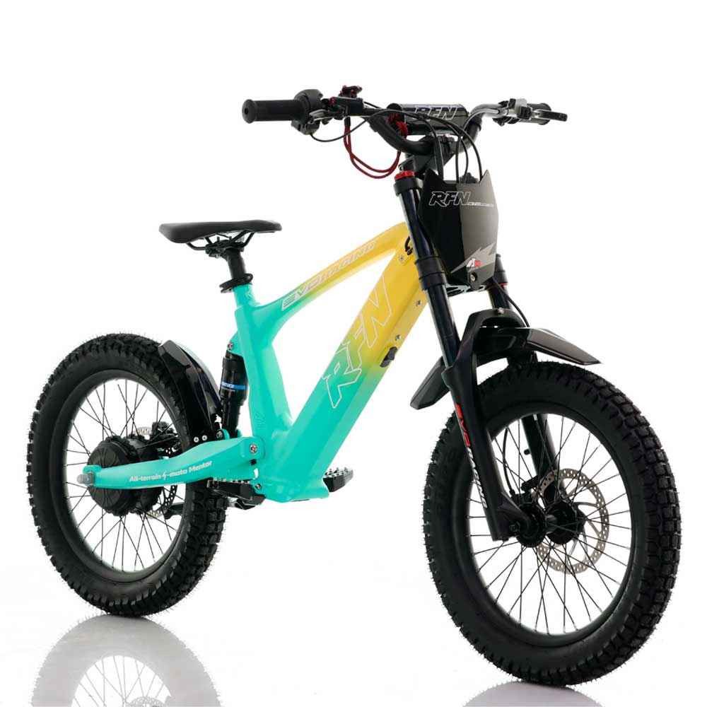 Bicicleta eléctrica sin pedales 18" RFN EVO Racing 500W 36V