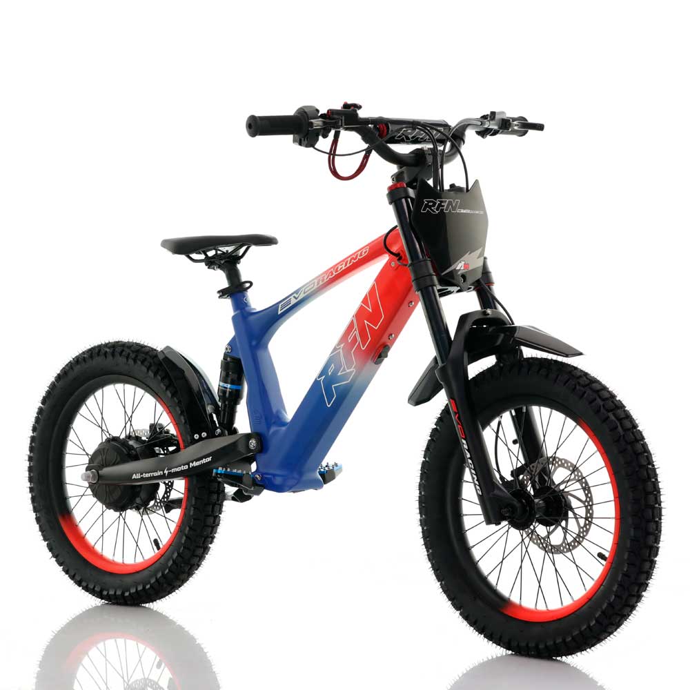 Bicicleta eléctrica sin pedales 18" RFN EVO Racing 500W 36V